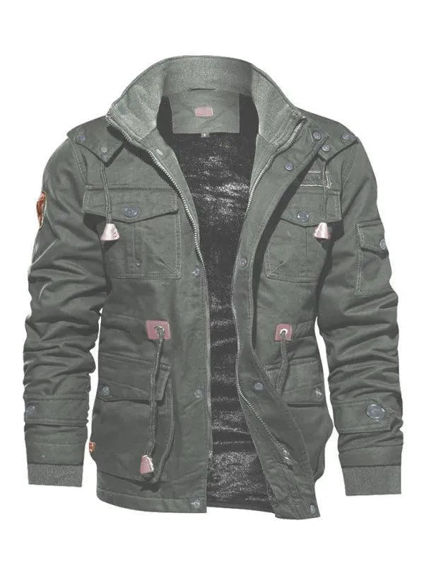 Comfortable Men's Jacket Warm Hooded Jacket Winter