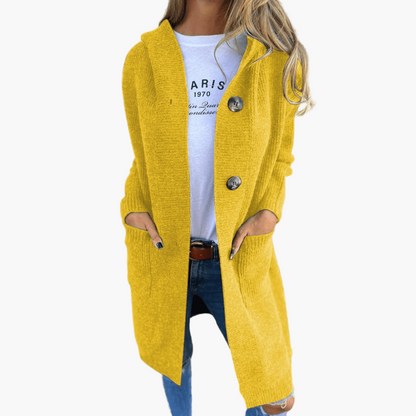 Fashionable Long Cardigan - Elegant Cardigan for Women