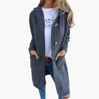 Fashionable Long Cardigan - Elegant Cardigan for Women