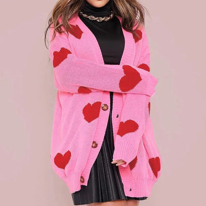 Elegante Frauenstrickjacke Klassisches Design - IdealeKleiden