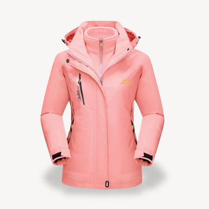 Wasserdichte Damen Skijacke 3-in-1 Funktion