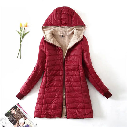 Women's Modern Sporty Hooded Coat