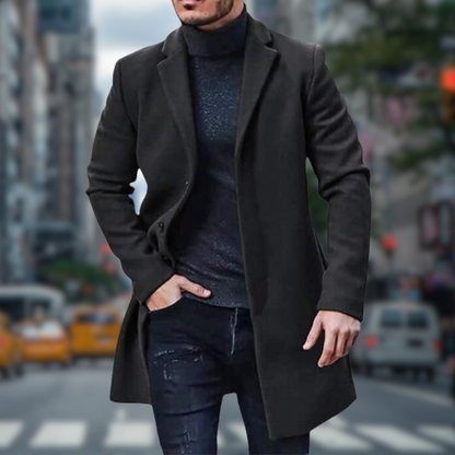 Eleganter Trenchcoat Lang Damen Stilvoll und Bequem
