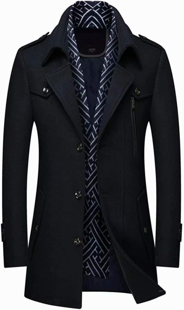 Elegant Men's Winter Blazer Classic Design