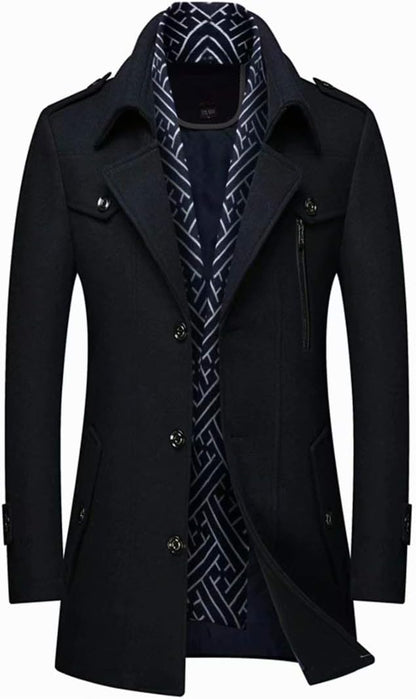 Elegant Men's Winter Blazer Classic Design