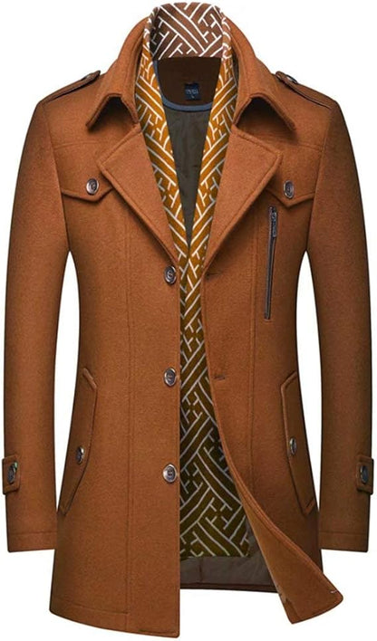 Elegant Men's Winter Blazer Classic Design