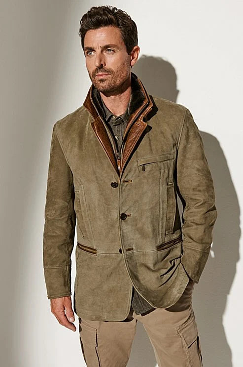 Men's Autumn Jacket Retro Style