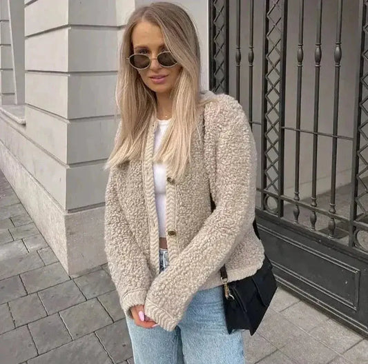 Weiche Teddyjacke Lunar Winterstyle - IdealeKleiden