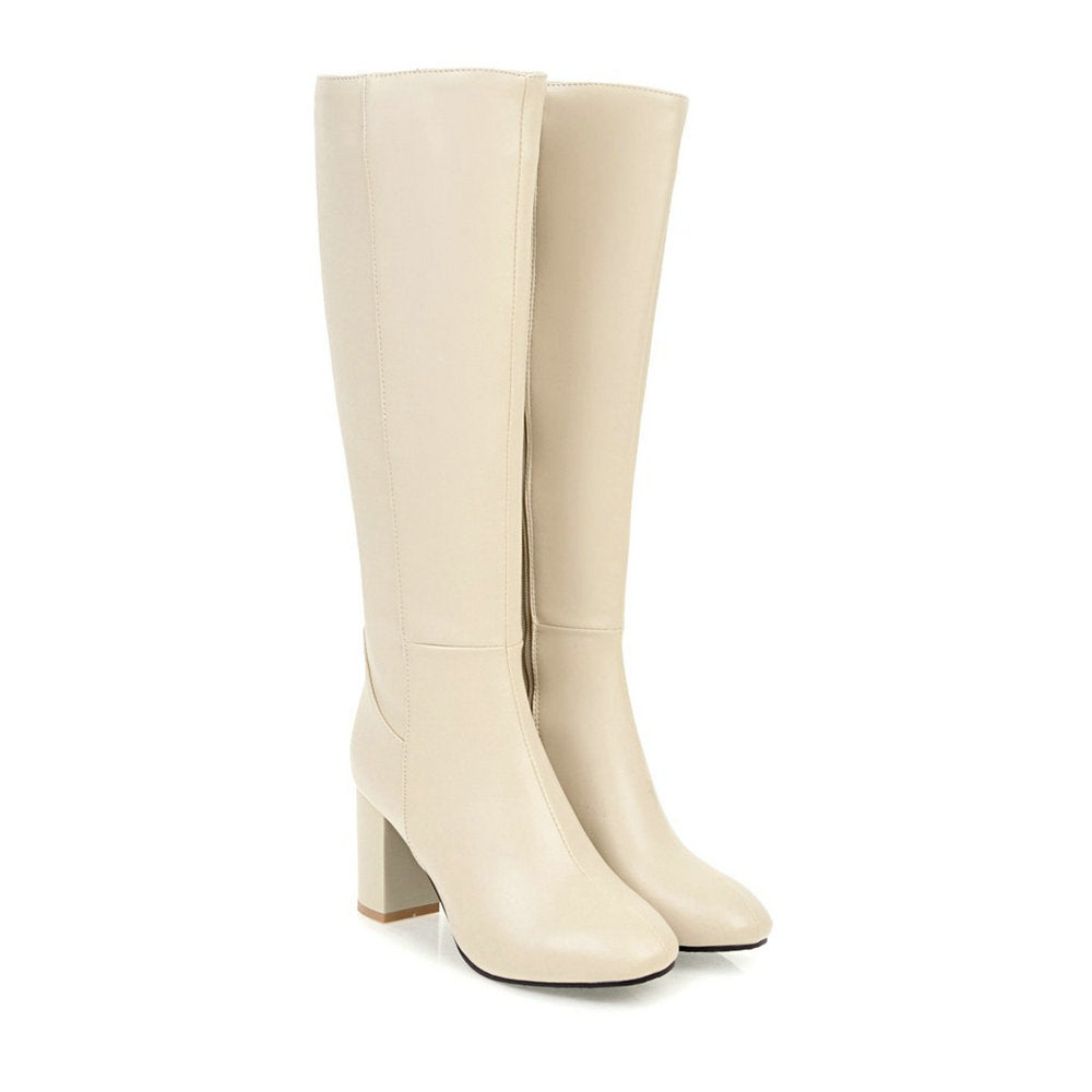 Vegan Ankle Boots Luxury Leather Look