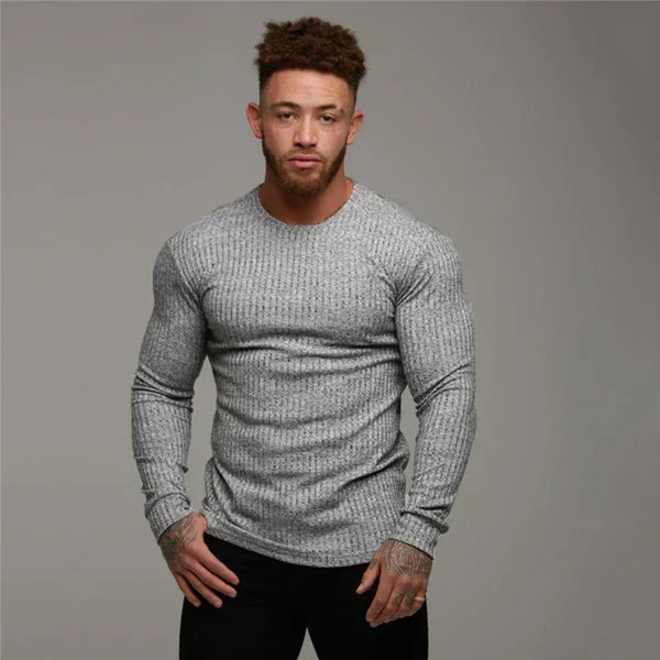 Men's Knitted Jumper Slim Fit Modern