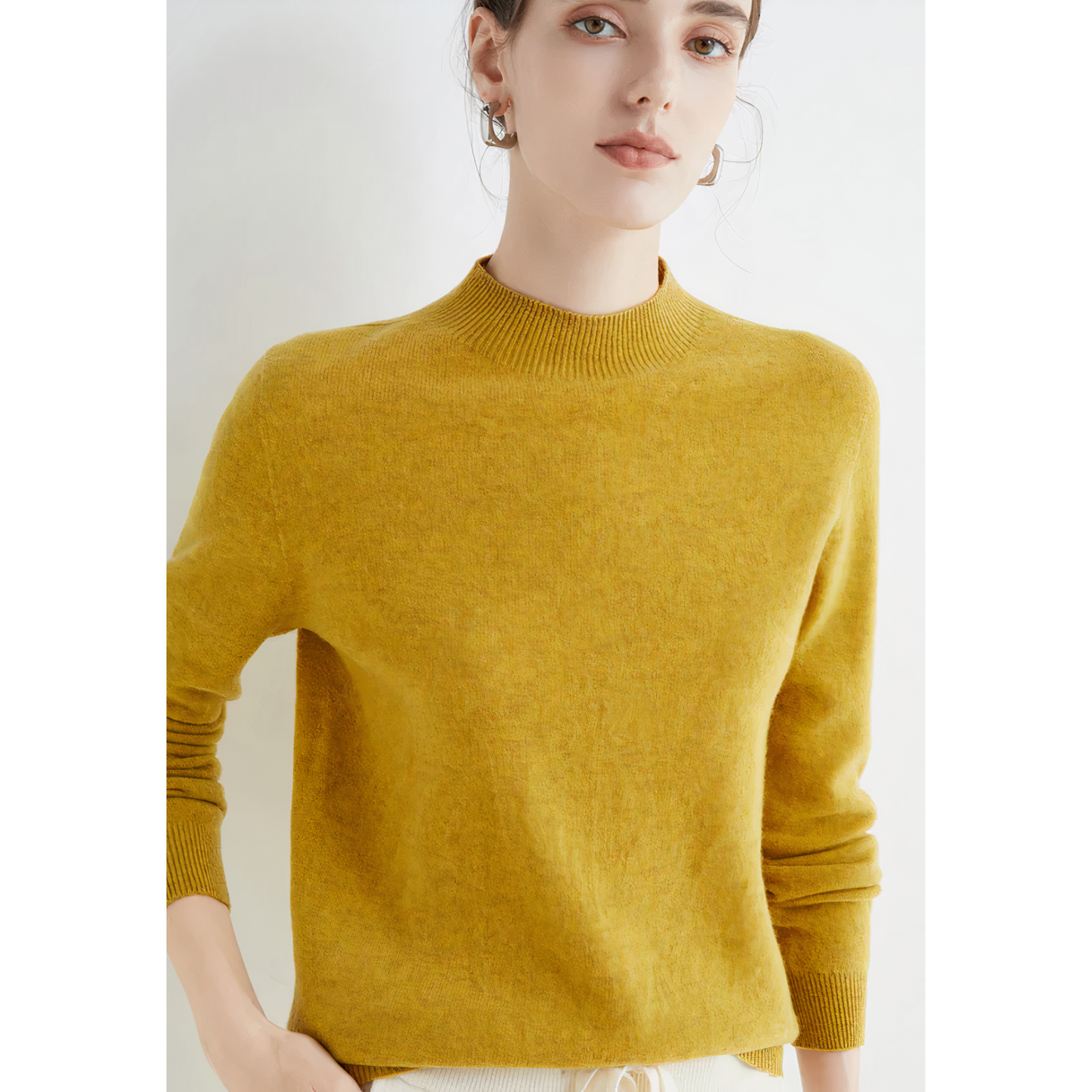 Eleganter Kaschmir Pullover Damen Luxus Qualität