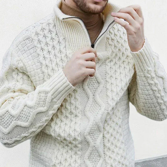 Stylischer Strickpullover für Herren - IdealeKleiden