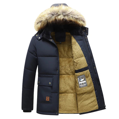 Men's Warm Winter Parka Jacket