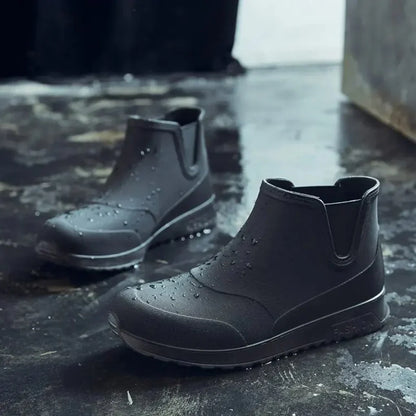 Men's Rain Boots Waterproof Highly Elegant