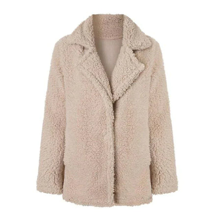 Women's Soft Teddy Winter Jacket Warm