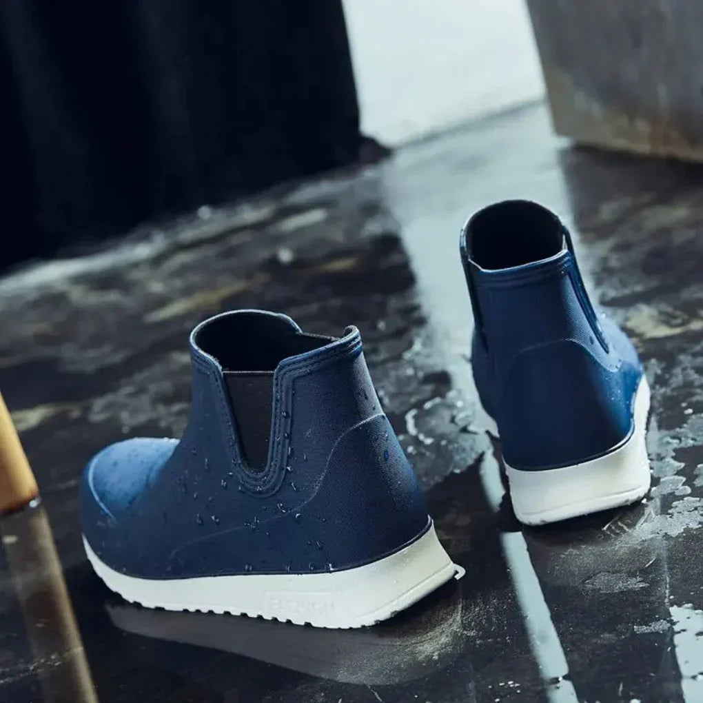 Men's Rain Boots Waterproof Highly Elegant