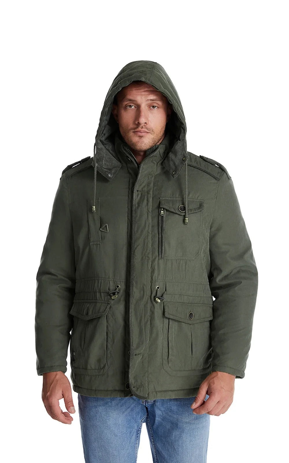 Warm Winter Jacket Women Fleece-lined fleece lined