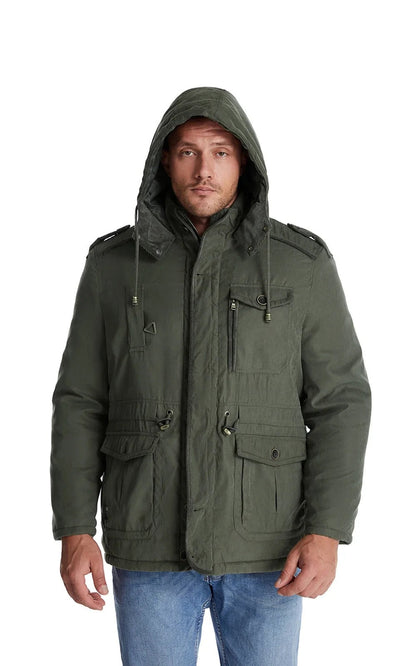 Warm Winter Jacket Women Fleece-lined fleece lined