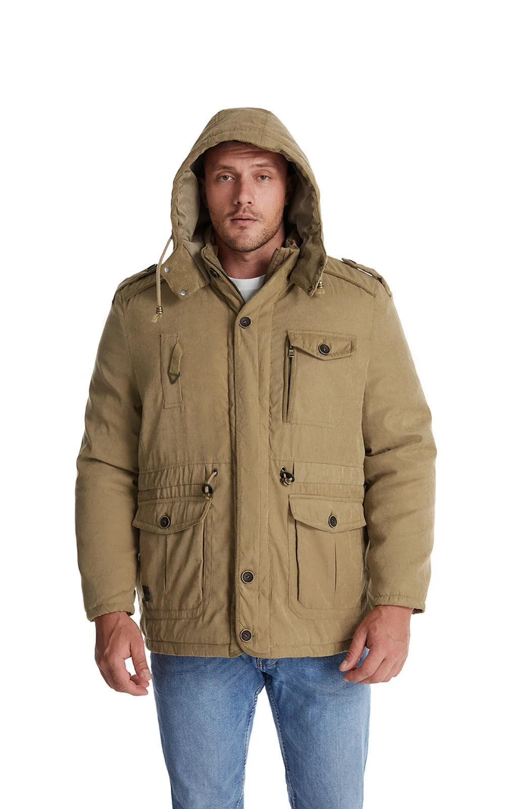 Warm Winter Jacket Women Fleece-lined fleece lined