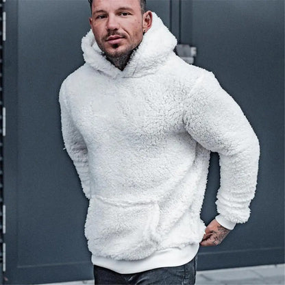 Stylish Men's Hoodie Classic Teddy
