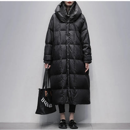 Stylish Down Jacket Women Elegant Warm