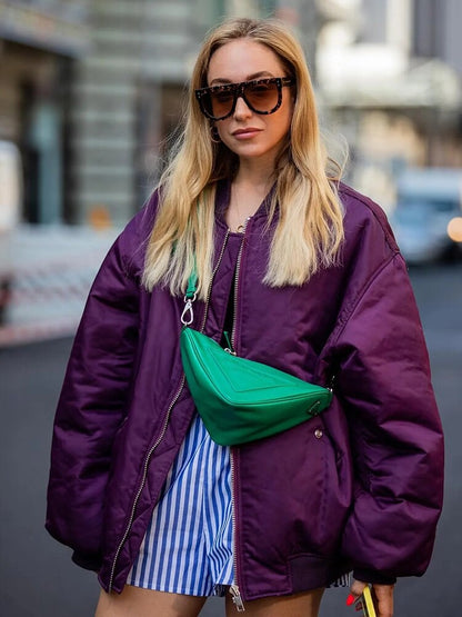 Winter Bomber Jacket Warm Insulated