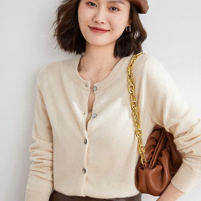 Soft Women's Dress | Knitted V-Neck Sweater