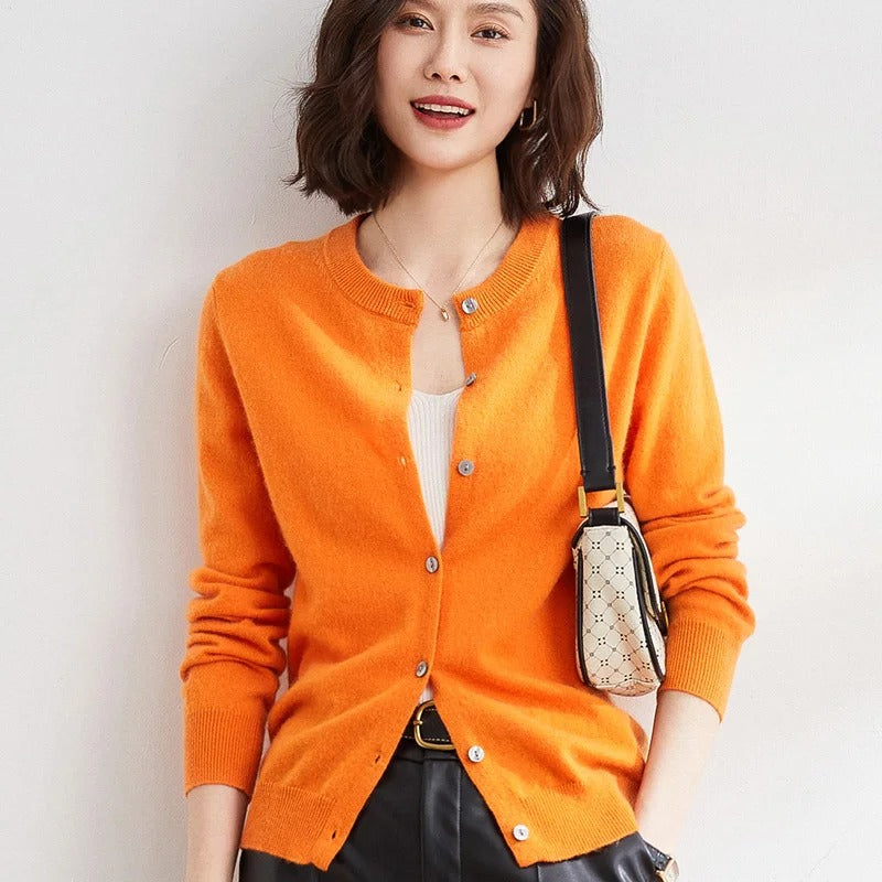 Soft Women's Dress | Knitted V-Neck Sweater