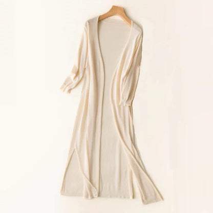 Women's Long Knitted Cardigan