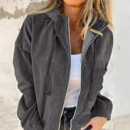 Women's Hooded Jacket Noëlle Elegant Design