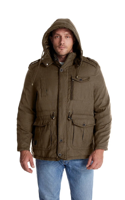 Warm Winter Jacket Women Fleece-lined fleece lined
