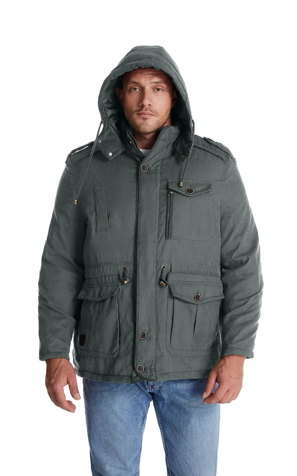 Warm Winter Jacket Women Fleece-lined fleece lined