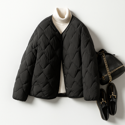 Women's Winter Jacket Warm Quilted Lightweight
