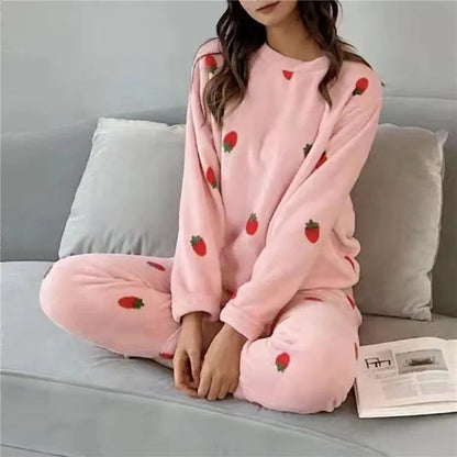 Soft Fleece Pajamas for Women - Warm & Comfortable