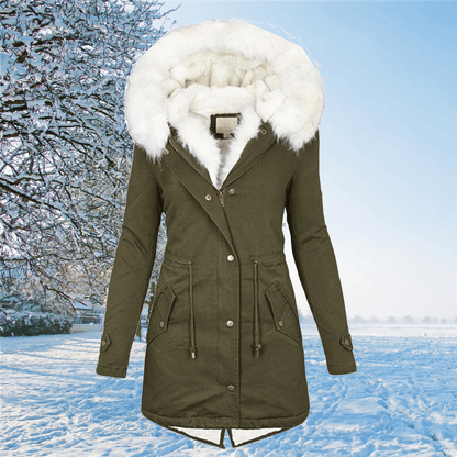 Warm Winter Jacket Comfortable Long