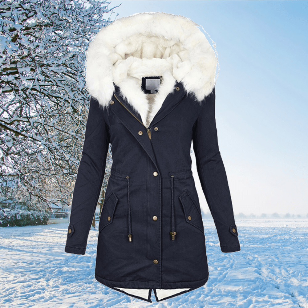 Warm Winter Jacket Comfortable Long