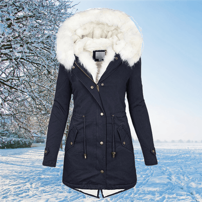 Warm Winter Jacket Comfortable Long