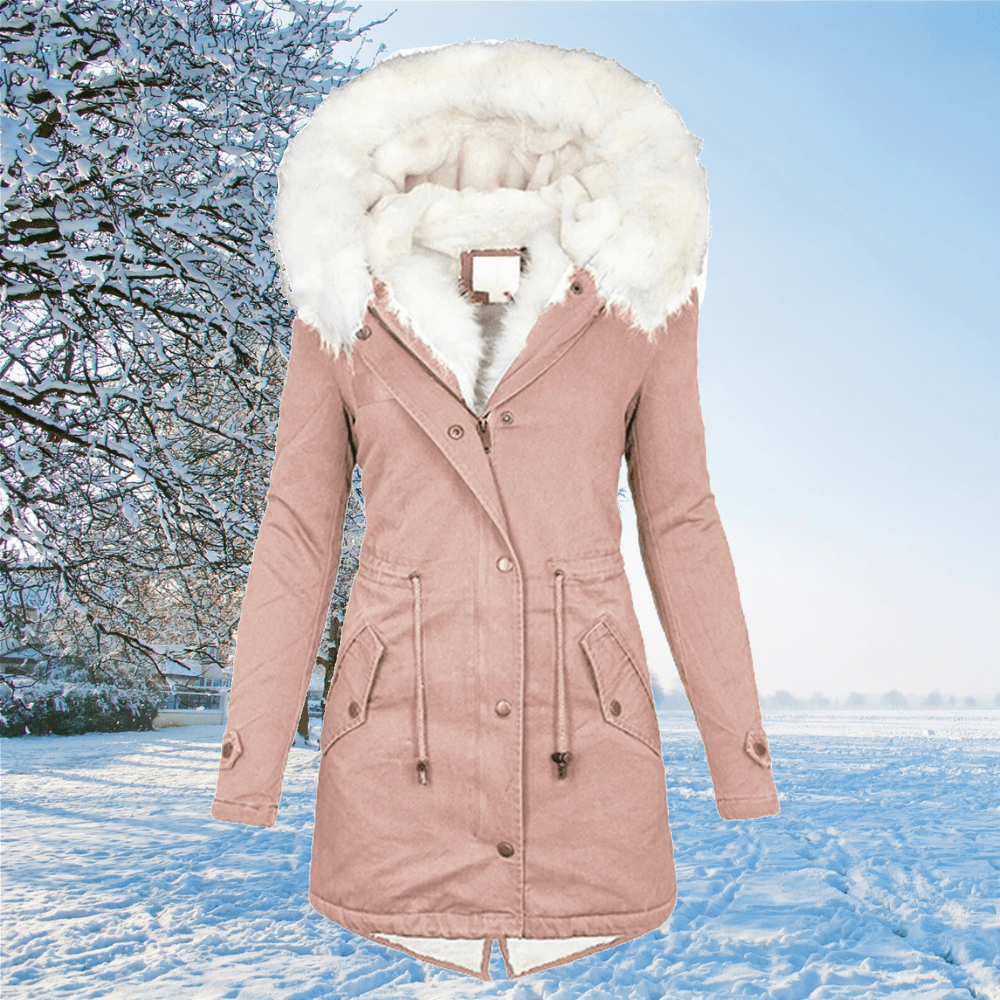 Warm Winter Jacket Comfortable Long
