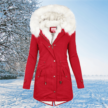 Warm Winter Jacket Comfortable Long