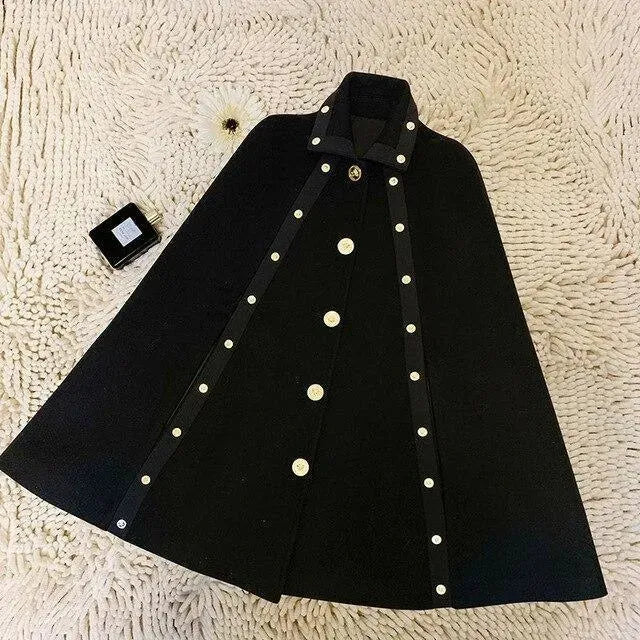 Warm Winter Poncho for Women
