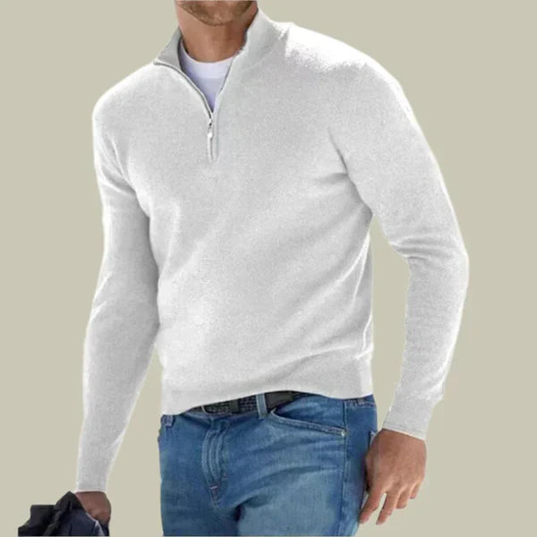 Men's Pullover Classic Modern Zipper