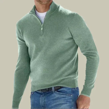 Men's Pullover Classic Modern Zipper