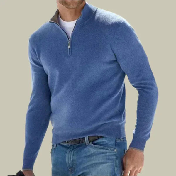 Men's Pullover Classic Modern Zipper