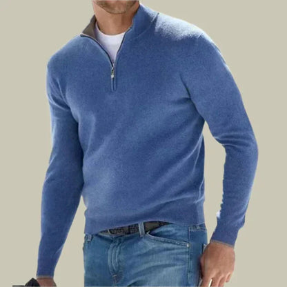 Men's Pullover Classic Modern Zipper