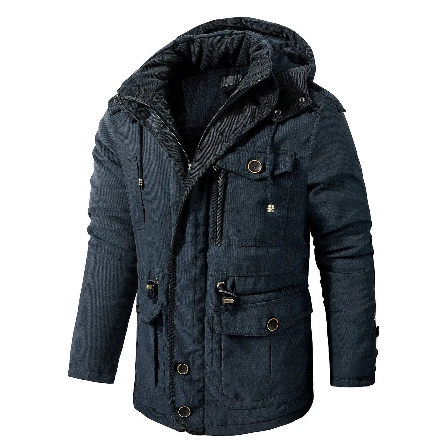 Men's Parka Coat Elegant Modern