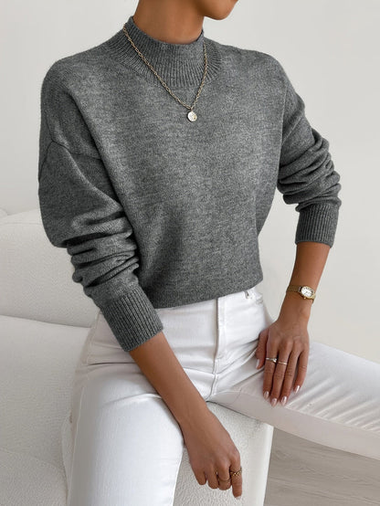 Elegant Turtleneck Sweater Women Comfortable