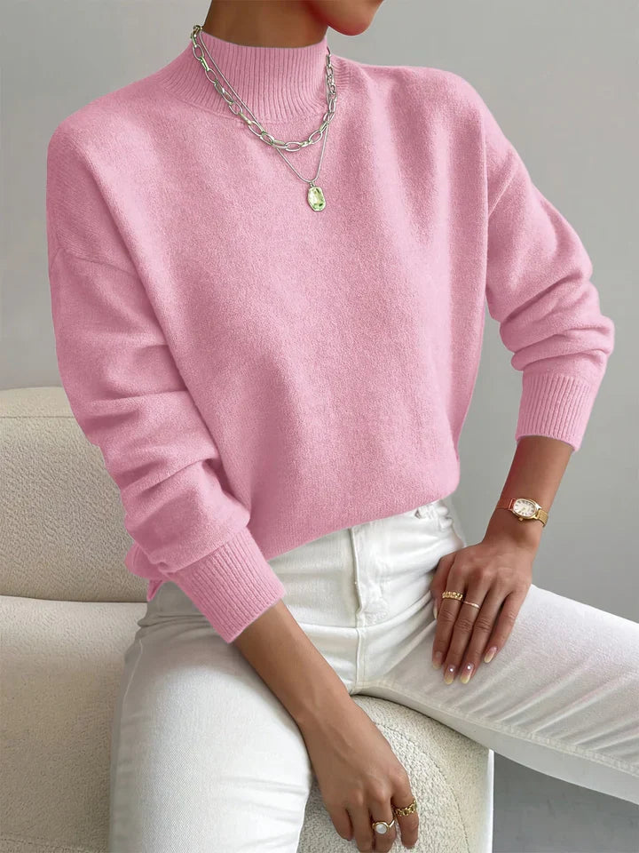 Elegant Turtleneck Sweater Women Comfortable