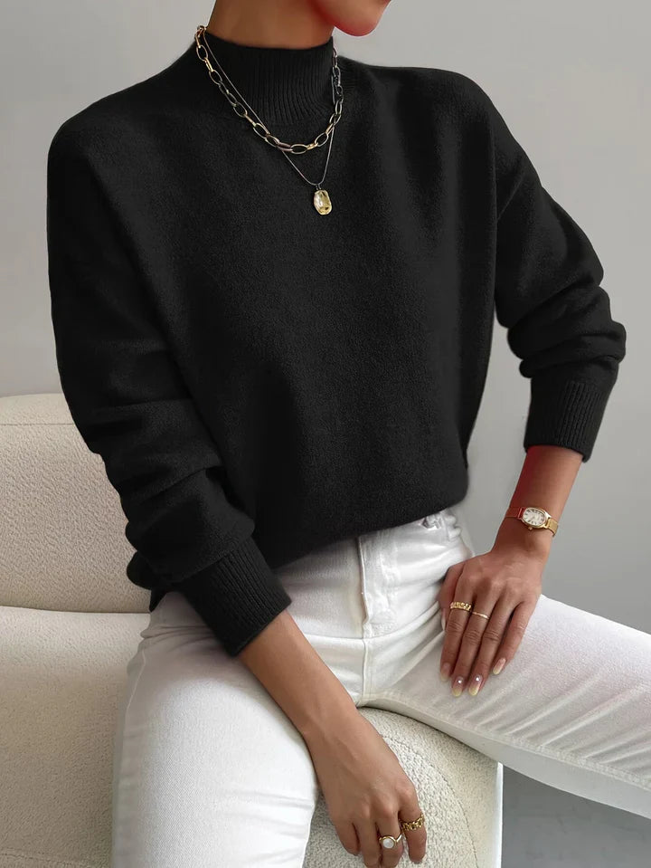 Elegant Turtleneck Sweater Women Comfortable