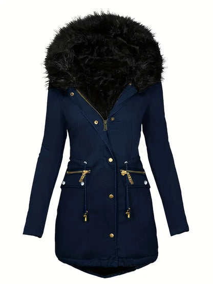 Stylish Women's Parka Warm & Elegant