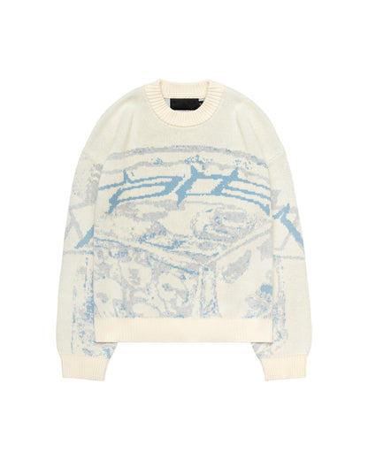 Fashion Knitted Sweater Trendy Streetwear Style